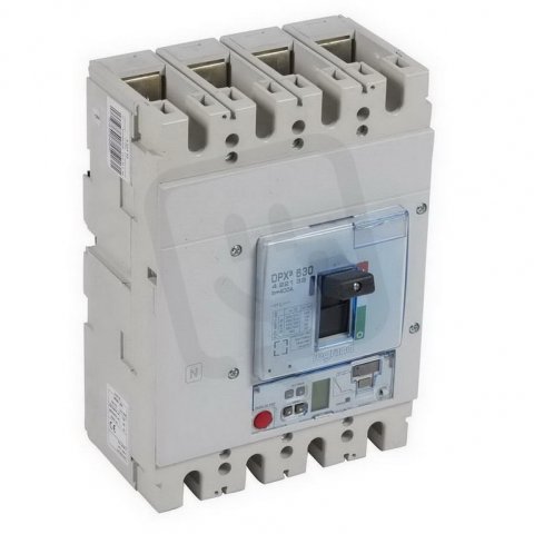 DPX3 630 ELEKTRONICKÁ SPOUŠŤ S2 PRO JISTIČ 4P 400A 100kA LEGRAND 422133