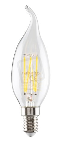 Filament-LED E14 CF35 4W 450Lm 2700K RABALUX 1593