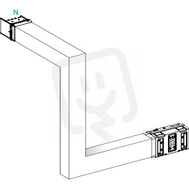 3D koleno 1000 A na míru SCHNEIDER KSA1000DMBL43A