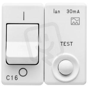 RCBO-1P+N C16 IDN 30MA 230V 3KA SY/WT