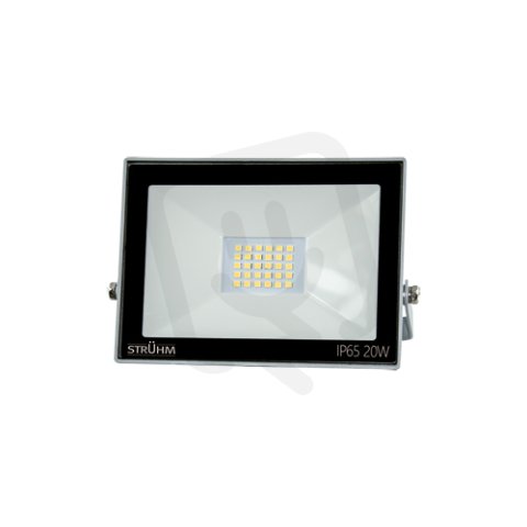 Reflektor KROMA LED 20W CW IP65 120° šedá IDEUS 03701