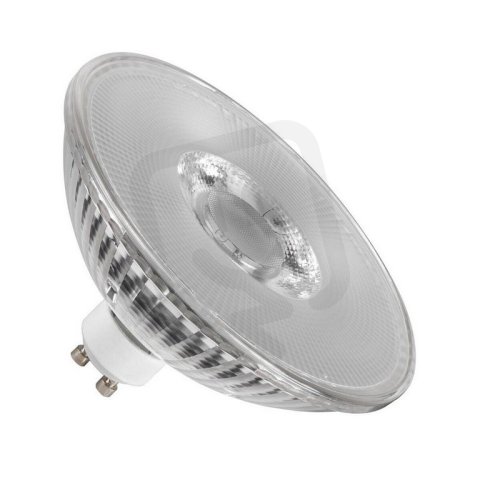 QPAR111 GU10 LED světelný zdroj transparentní 8 W 2700 K CRI 90 38° SLV 1005274