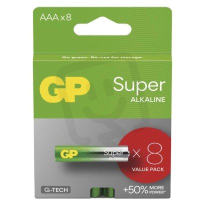 Alkalická baterie GP Super AAA (LR03) GP BATTERIES B01118