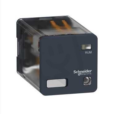Schneider RUMC23P7 Univerzální 2P pin, 10 A, 230 V AC s LED