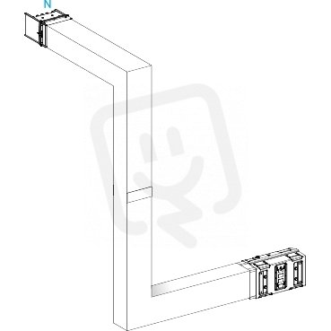 3D koleno 1000 A na míru SCHNEIDER KSA1000DMBL43F