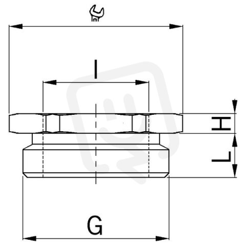 Redukce mosazná, šestihranná, Pg21/Pg11 AGRO 3521.11