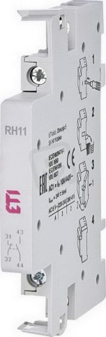 Pomocné kontakty RH11, 1xNO + 1xNC, 3A, 230V AC ETI 002461101