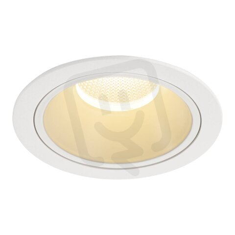 NUMINOS DL XL vnitřní LED zápustné stropní svítidlo bílá/bílá 3000K 40°