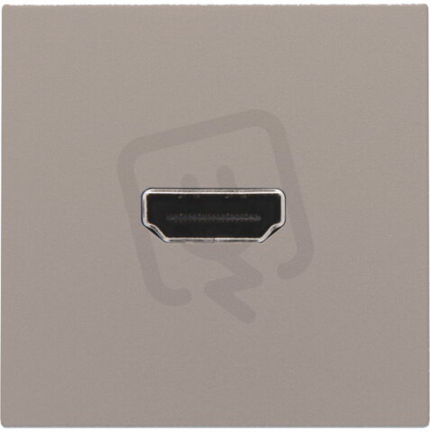 Zásuvka HDMI-šroubový konektor-BRONZE NIKO 123-69416