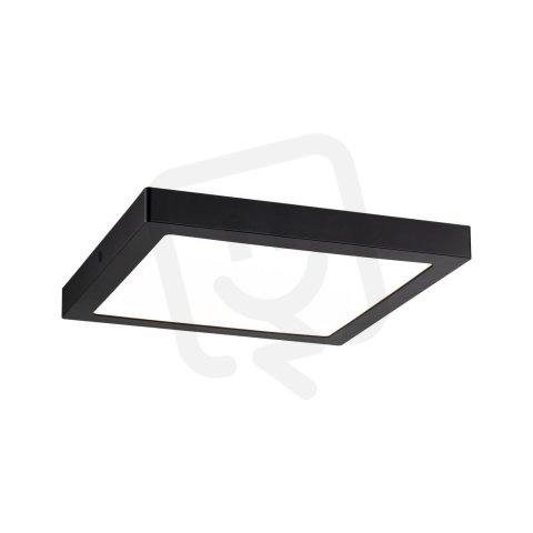 LED Panel Abia 300x300mm 22W matná černá hranatá PAULMANN 70985