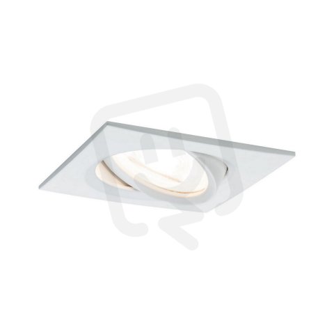 Vestavné svítidlo LED Nova hranaté 1x6,5W GU10 bílá mat nastavitelné 934.35