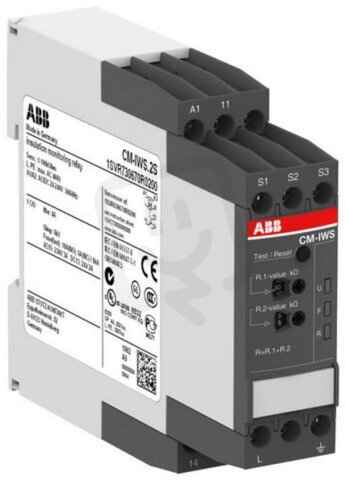 CM-IWS.2S,10uF šroubové svorky,1-100kohm,0-400VAC ABB 1SVR730670R0200