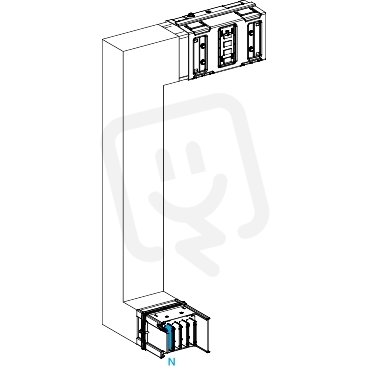 3D koleno 1000 A na míru SCHNEIDER KSA1000DMCK41A