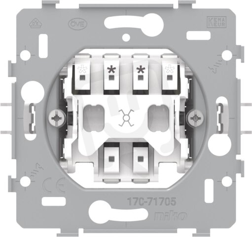 Přístroj přepínače č.7 - automatické svorky NIKO 170-71705