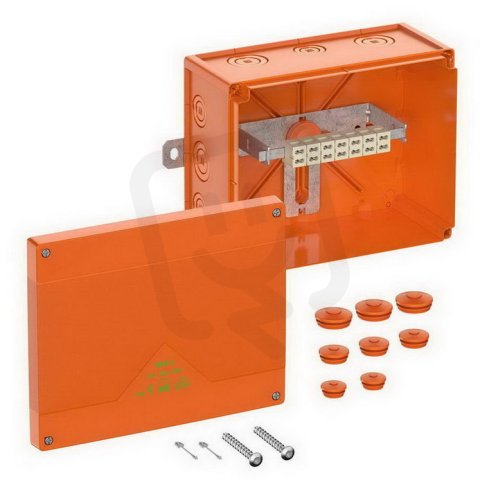 Kabelový rozbočovací box SPELSBERG WKE 6-Duo 7x6mm2 oranžová IP66 E30-E90