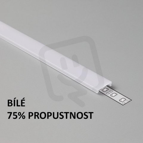 Plexi C KLIK bílé pro FKU11, 3m