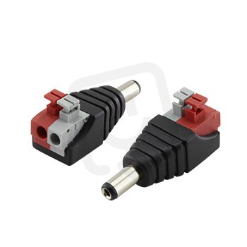 Konektor DC 5,5 x 2,1mm, vidlice se svorkovnicí pérovou FK TECHNICS 4738798