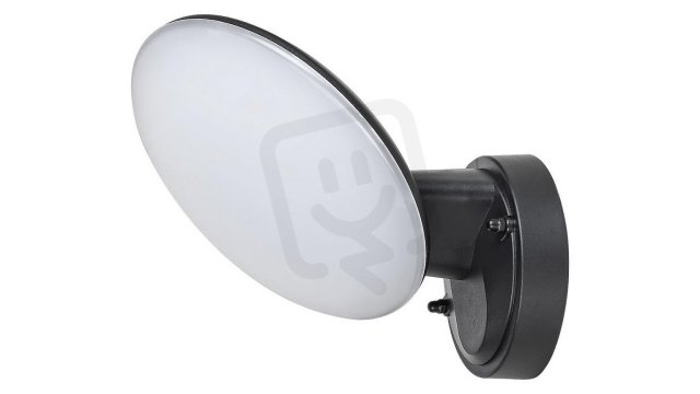 Varna LED 12W IP54 černá RABALUX 8134