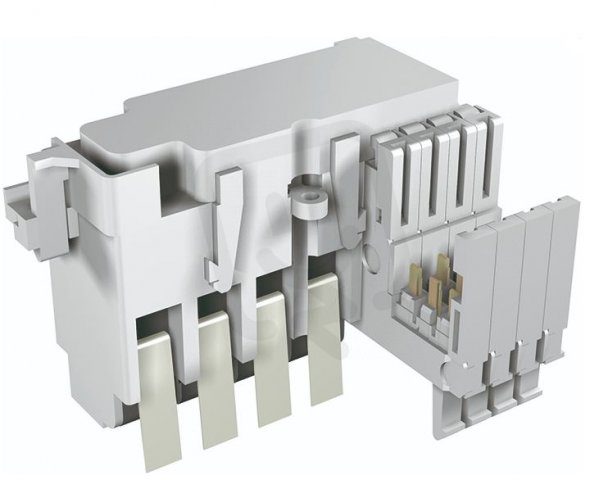 ABB 4 pomocné kontakty 400V (st. u jističe) AUX 4Q 400V E2.2-E6.2