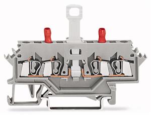 2vodičová rozpojovací a měřicí svorka 0,08-2,5mm2 šedá WAGO 280-627