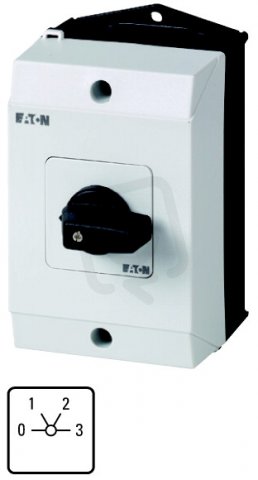 Eaton 222583 Ovládací spínač, 1-pól, 20A T0-1-93/I1