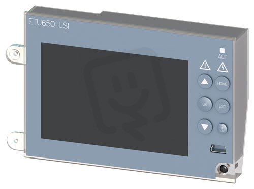 SIEMENS 3VW9017-5AA00 Nadproudová spoušť ETU650, LSI, s displejem, pro 3VA27