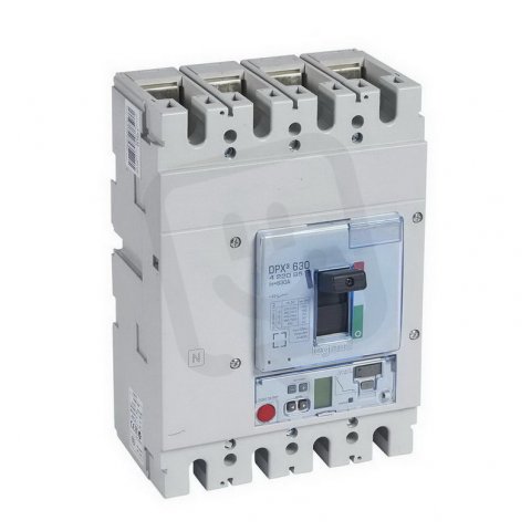 DPX3 630 ELEKTRONICKÁ SPOUŠŤ S2 PRO VÝKONOVÝ JISTIČ 4P 630A 100kA LEGRAND 422095