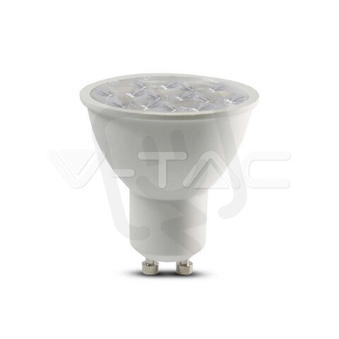 LED Spotlight SAMSUNG Chip GU10 6W Ripple Plastic 10°D 3000K V-TAC SKU2120026