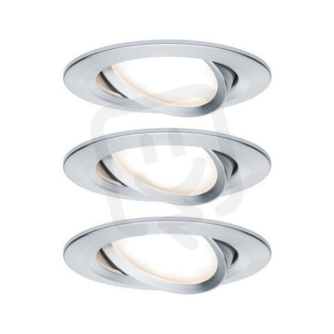 RL Set Nova Coin 3StepDim rd swiv LED 3x