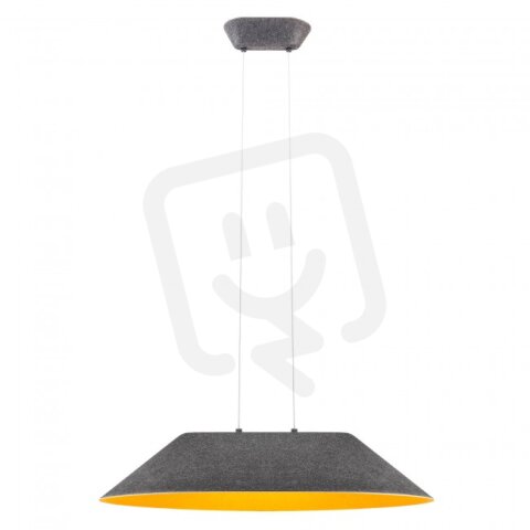 Závěsné svítidlo AKIRA SU LED 12W 3000K DARK GREY/ORANGE  REDO 01-3527