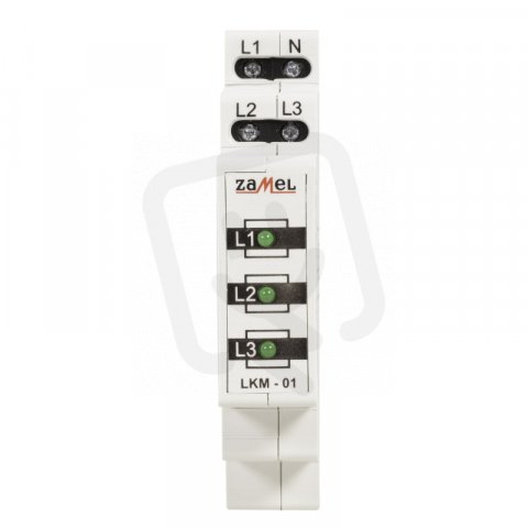 Zamel 1ALKM-01-20 LKM-01-20 Signalizace napájení 230V/400V pro 3f sít Zelená LED