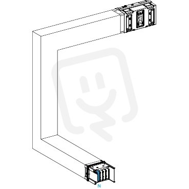 3D koleno 1000 A na míru SCHNEIDER KSA1000DMCK43A