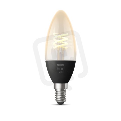 Philips Hue White 4.5W 550lm Filament LED žárovka svíčka E14