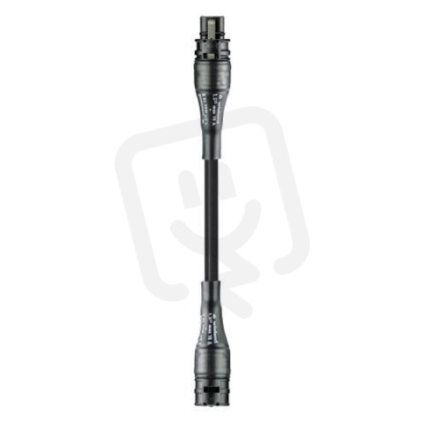 kabel propojovací se dvěma konektory gesis RST, 3-pól, 3*1,5mm2, délka 1m, černý