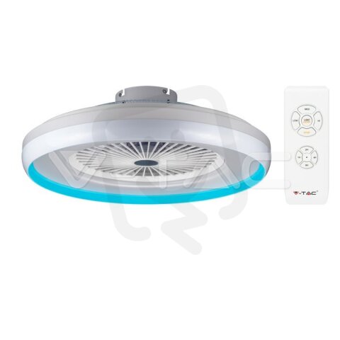 50W LED Box Fan With Ceiling Light RF Co