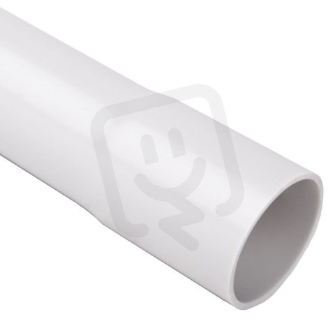 Tuhá hrdlovaná trubka PVC pr. 20 mm, 33411, 750N/5cm, světle šedá, délka 3 m.