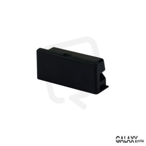 End cap E75B black for profile SL8/NL8, 1 pc. GALAXY PROFILES 8121054