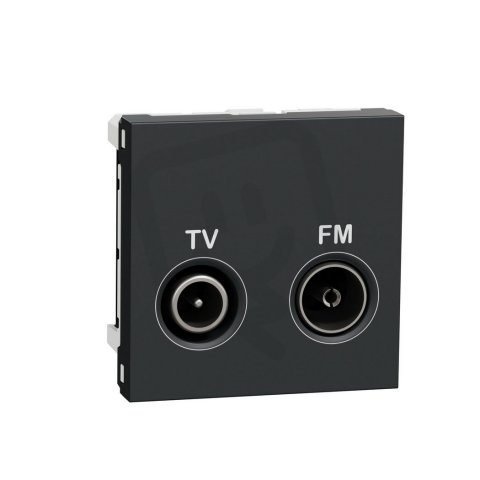 Zásuvka NOVÁ UNICA TV/R koncová, 4 dB, 2M, Antracit SCHNEIDER NU345254