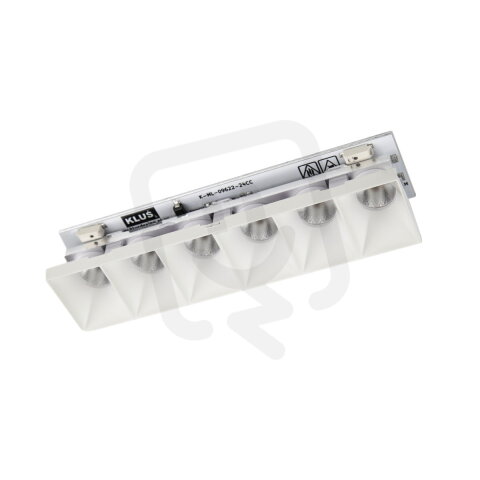 LED modul KLUŚ Optics DOT-22x96 pro AL profil, Bílá, 4000K, 47°