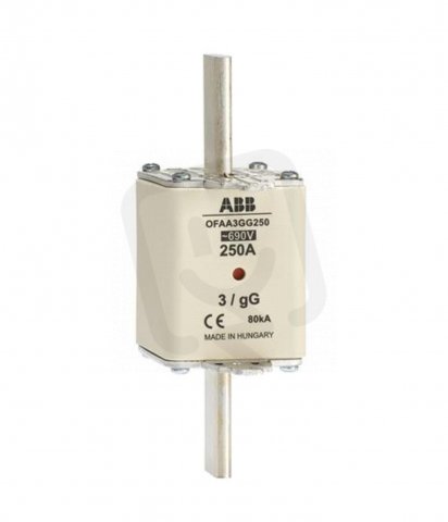 OFAA3GG250 HRC Fuse Link Size NH3 gG ABB 1SCA022703R4120