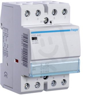 Stykač 40A, 4S, 24V AC /ES442/ HAGER ESD440