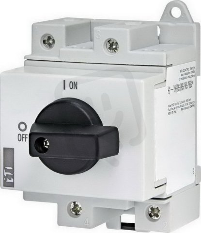 Odpínač LS32 SMA A2, 2-pólový, 32A, 1000V DC ETI 004660062