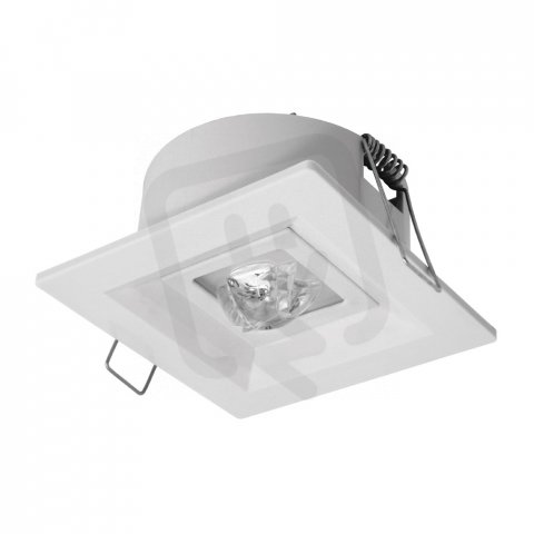 LOVATO P vestavné optika ROUTE 3W LED 340lm STANDARD IP20 3h stále svítící bílé