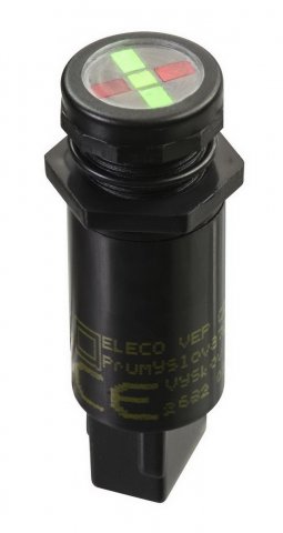 Ukazatel stavu SUS-02 G/R 220DC d16mm Eleco VEP CZ 265498