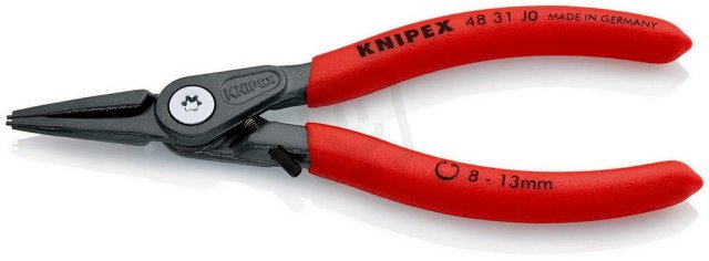 Precizní kleště na pojistné vnitřní kroužky v otvorech 140 mm KNIPEX 48 31 J0