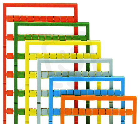 Popisovací karta Mini-WSB s potiskem 21-30 (10×) fialová WAGO 248-504/000-024