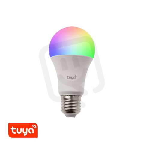 SMART LED žárovka Tuya RGBCCT E27-TU9W T-LED 021201