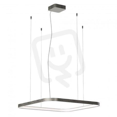 Závěsné svítidlo ORION SU LED 750*750 58W CCT 2700/3000/4000K FOGGY NICKEL (SQ)