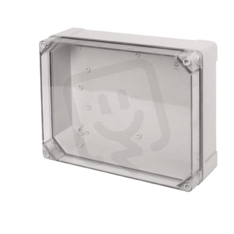 Krabice SolidBOX 68251 IP65 340x270x106mm průhledné víko hladké boky FAMATEL