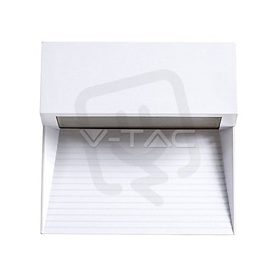 3W LED Step Light White Body Square Natu